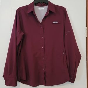 Columbia sports wear PFG men's shirt size large